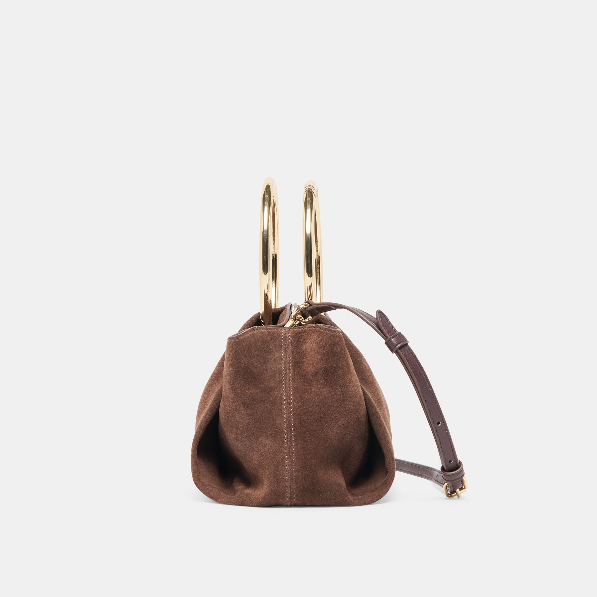 Channing Espresso Suede Handbag Dolce Vita Online