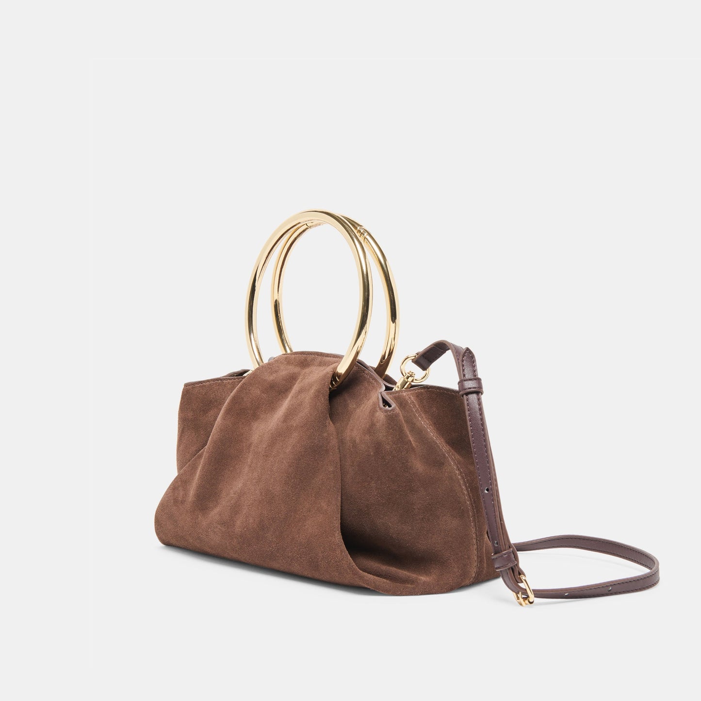 Channing Espresso Suede Handbag Dolce Vita Online