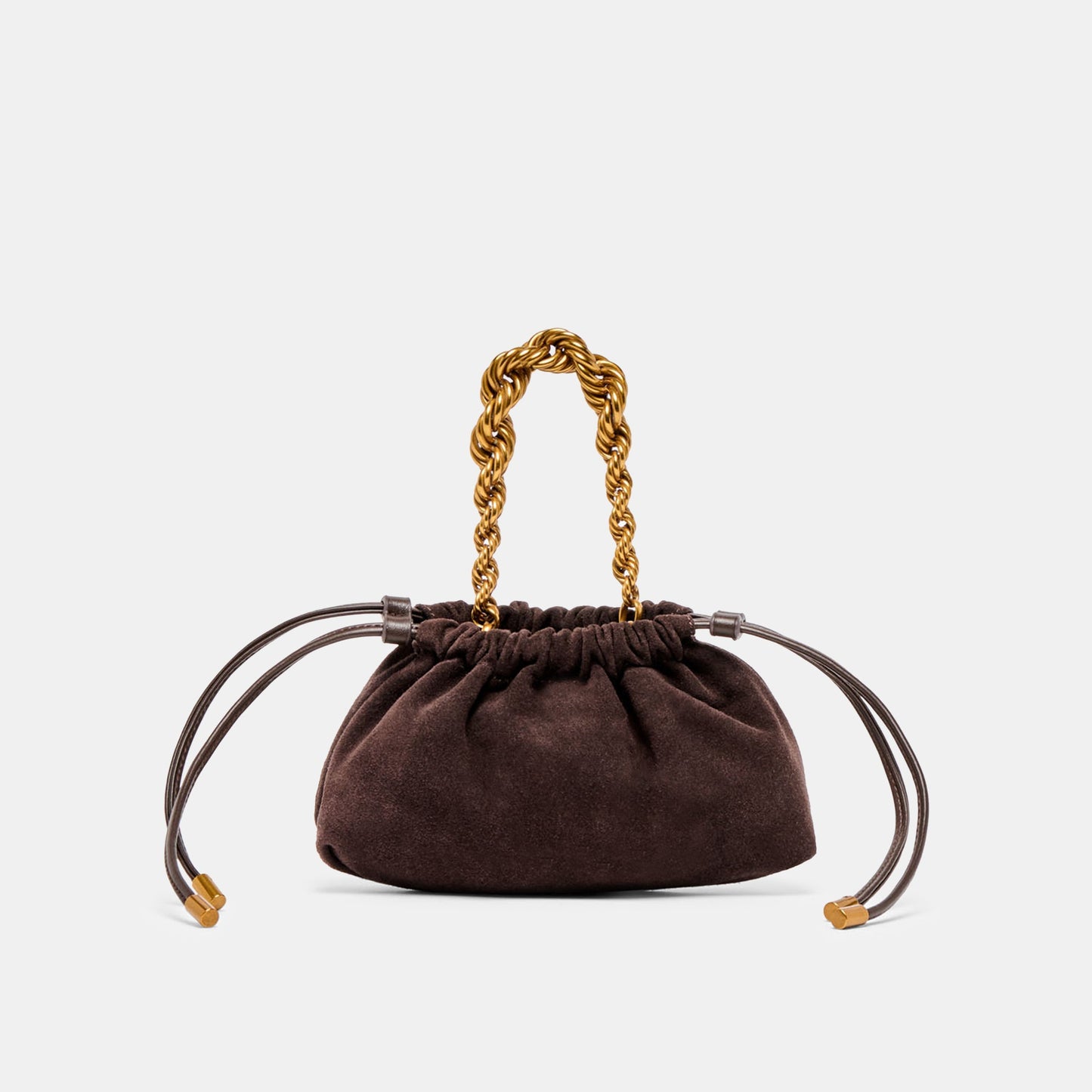 Cleo Espresso Suede Crossbody Dolce Vita New