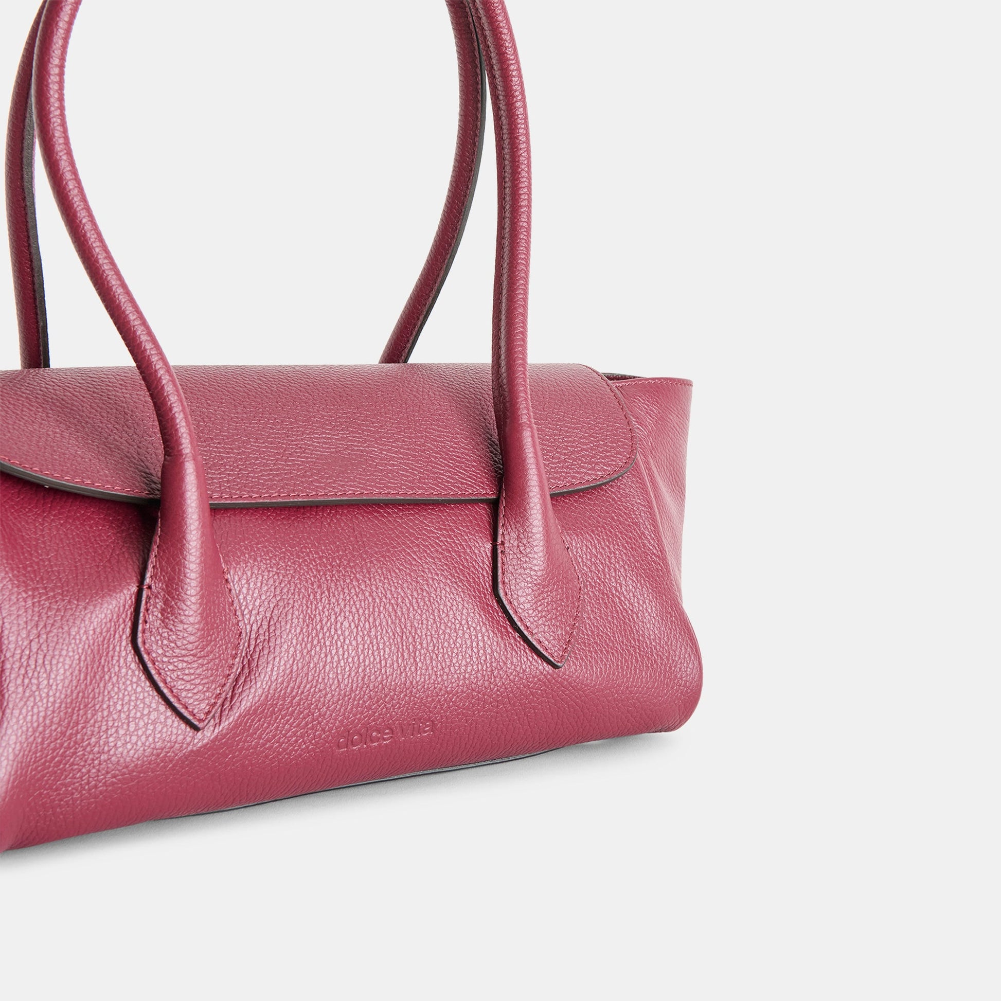 IRENE SHOULDER BAG BORDEAUX LEATHER
 – Dolce Vita Dolce Vita Online