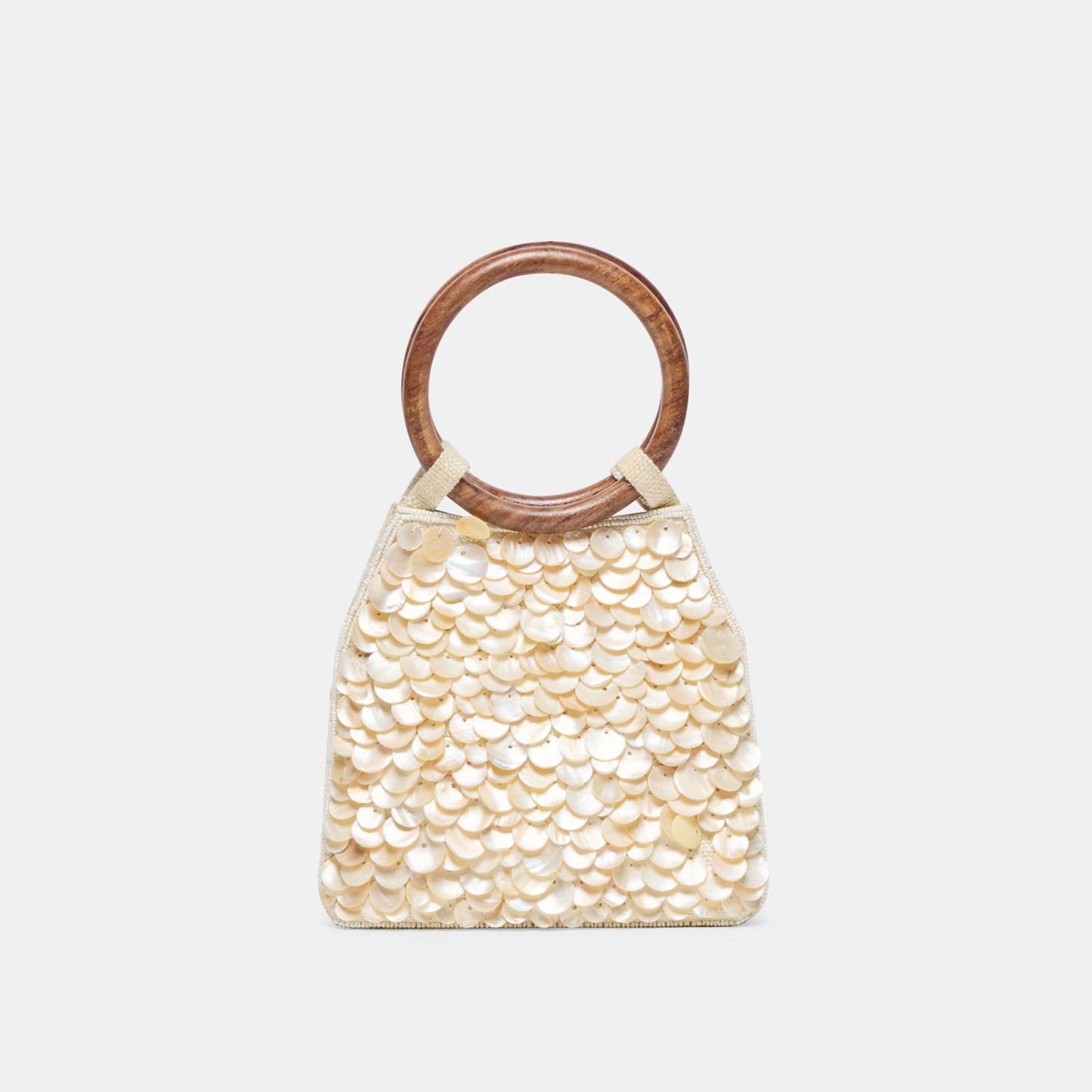 Allegra Natural Sequin Handbag Dolce Vita On sale