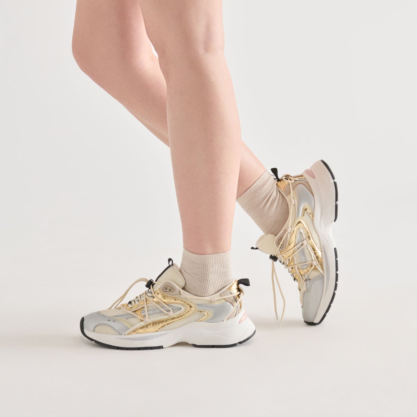 4-Pack Ribbed Oatmeal Multi Anklet Socks Dolce Vita us