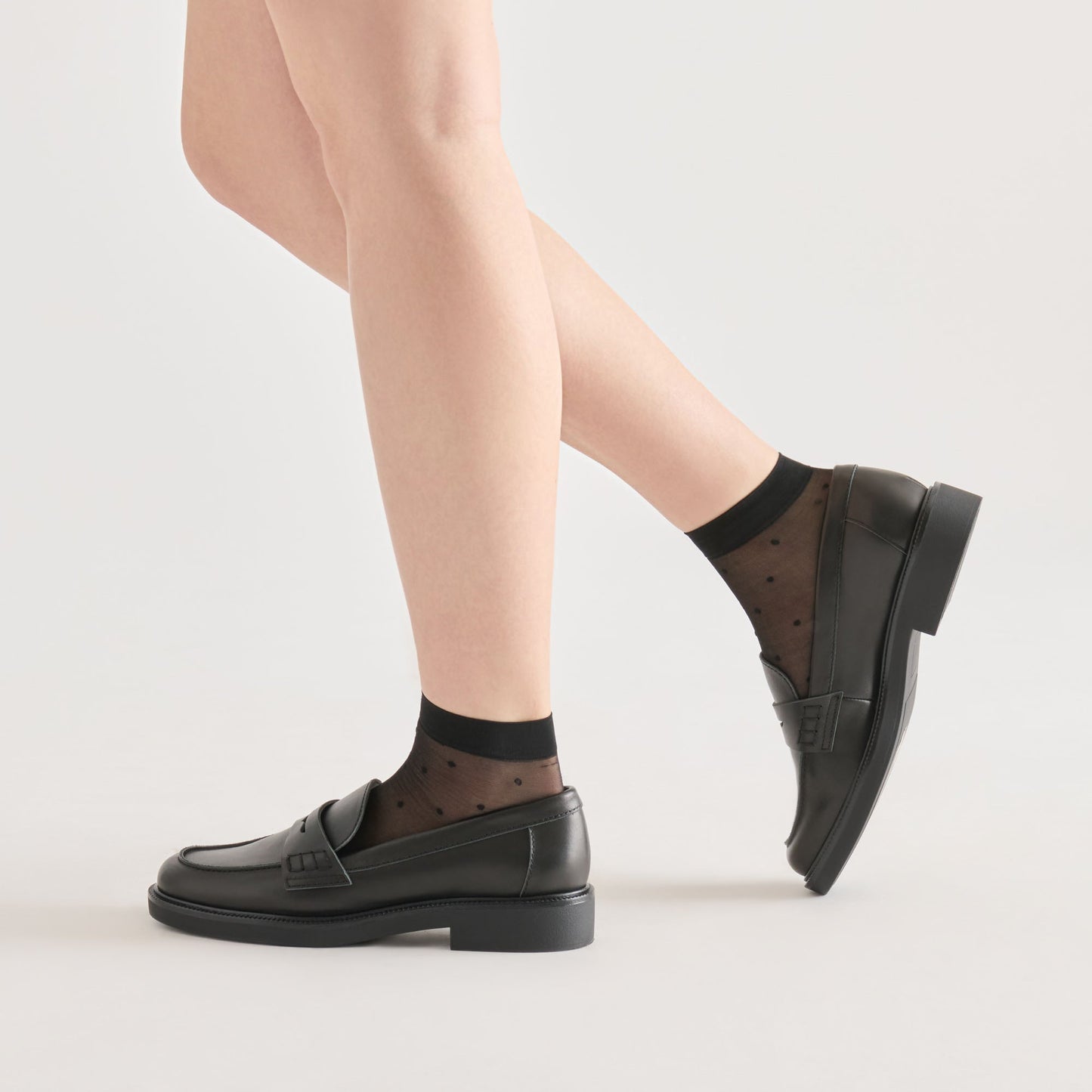 3-Pack Ditsy Dot Black Sheer Anklet Socks Dolce Vita On sale