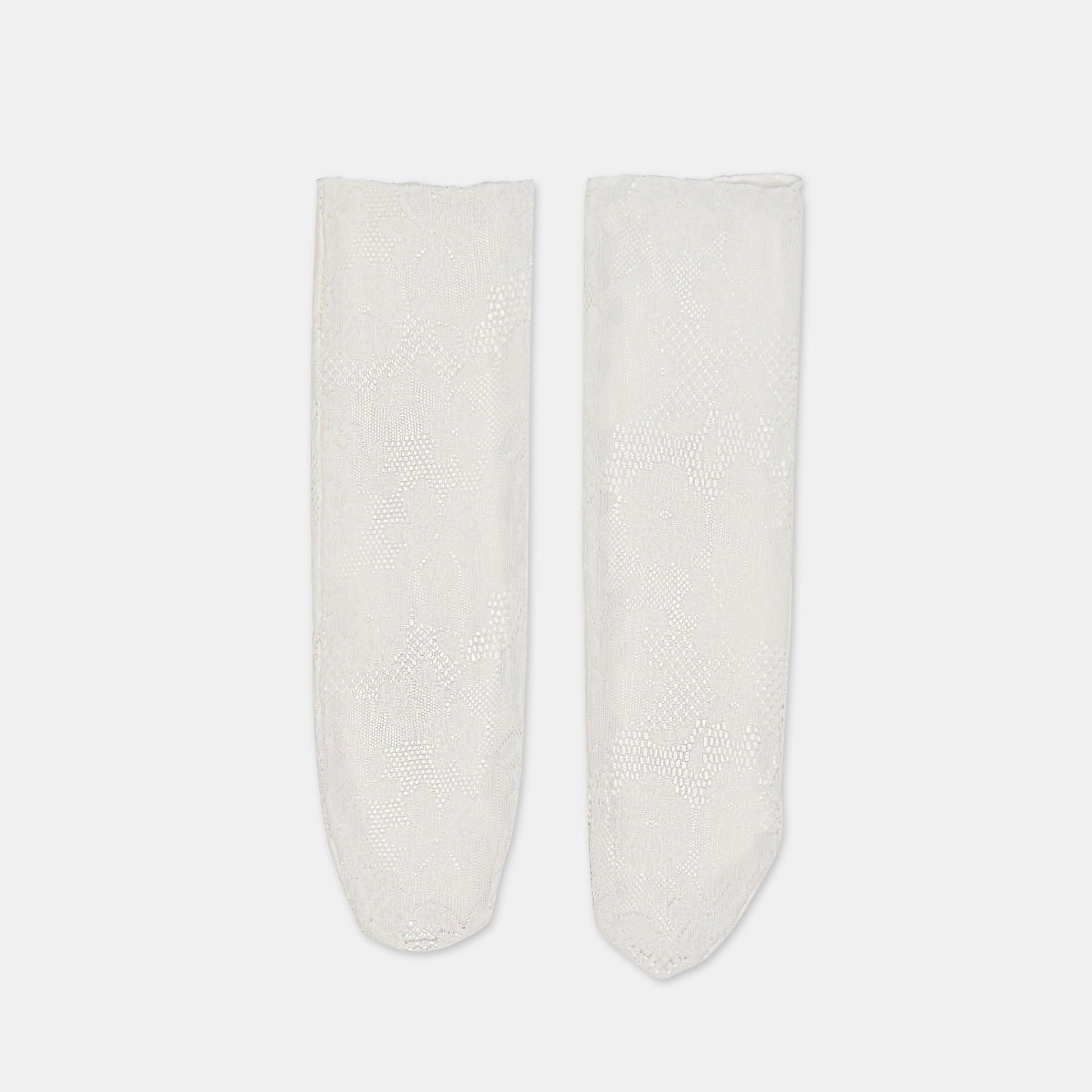 Floral Lace White Slouch Socks Dolce Vita Outlet