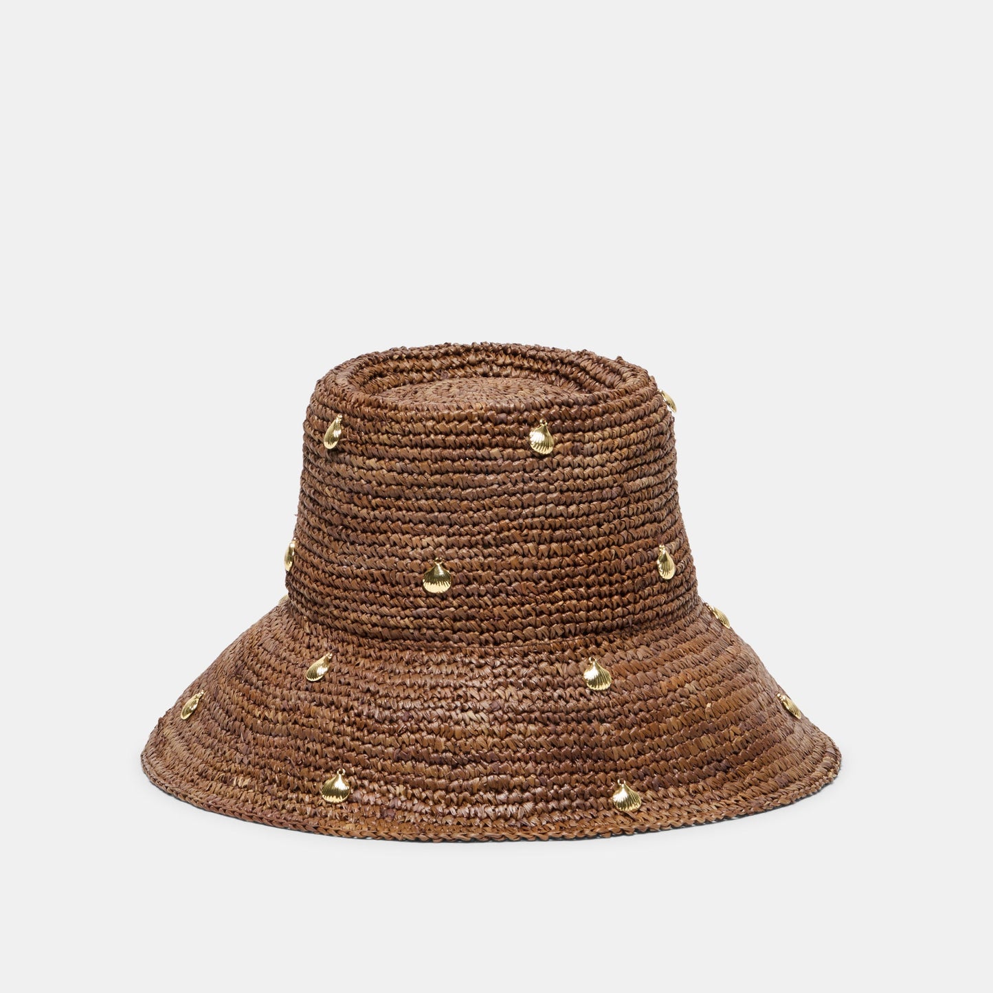 STRAW CLOCHE WITH CHARMS BROWN
 – Dolce Vita Dolce Vita On sale